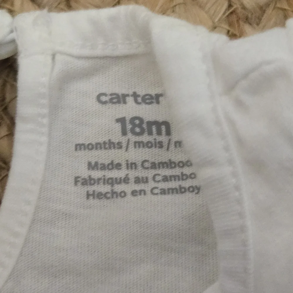Carter‎ Bodysuit & Old Navy Hearts Pants Red Size 12-18months Valentines